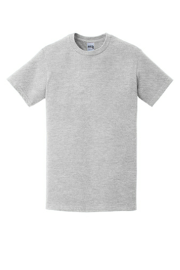 Sample of Gildan Hammer T-Shirt in Sport Grey from side front