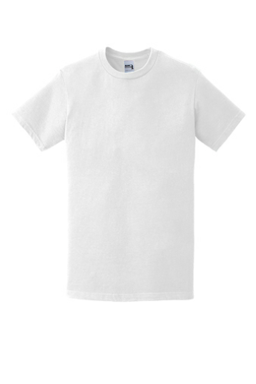 Sample of Gildan Hammer T-Shirt in White from side front