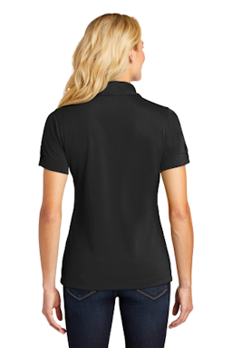 Sample of OGIO Glam Polo in Blacktop from side back