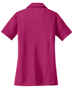 Sample of OGIO Glam Polo in Pink Crush from side back