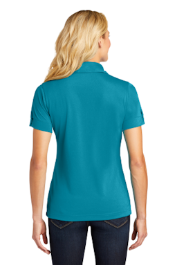 Sample of OGIO Glam Polo in Voltage Blue from side back