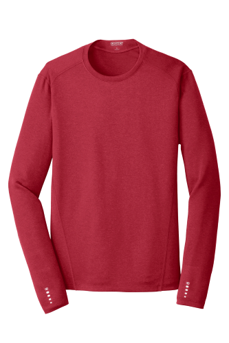 Sample of OGIO ENDURANCE Long Sleeve Pulse Crew in Ripped Red style