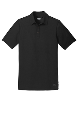 Sample of OGIO Onyx Polo in Blacktop from side front