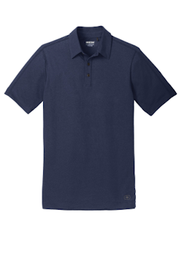 Sample of OGIO Onyx Polo in Navy from side front