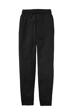Sample of Port & Company Core Fleece Jogger in JetBlack from side back